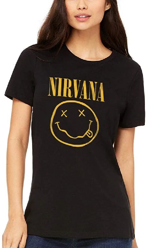 Nirvana Smiley Face T-Shirt