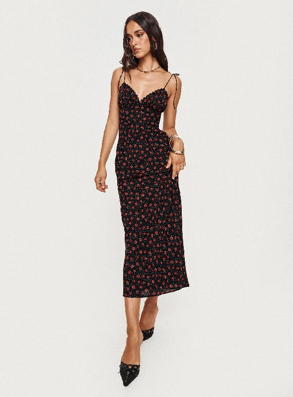 Archerfield Maxi Dress Black