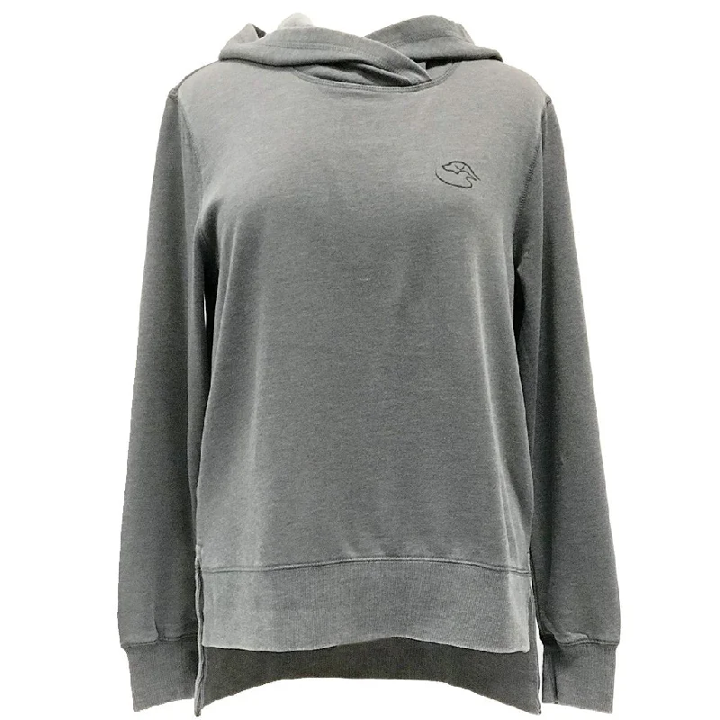 Ladies Drop Tail Hoodie