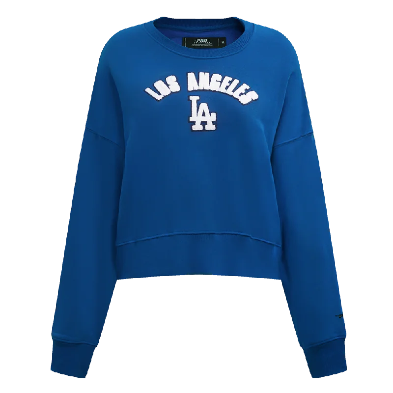 MLB LOS ANGELES DODGERS CLASSIC WOMEN'S CREWNECK (DODGER BLUE)