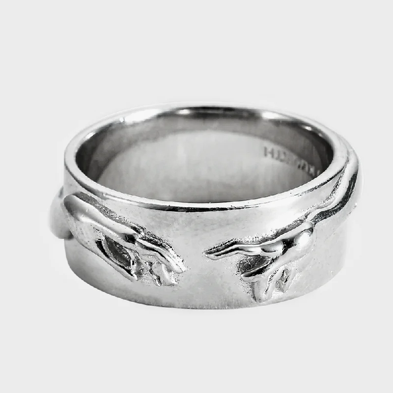 Limited-Stock Jewelry Sale – Once It's Gone, It's Gone The creation of Adam - Ring V3