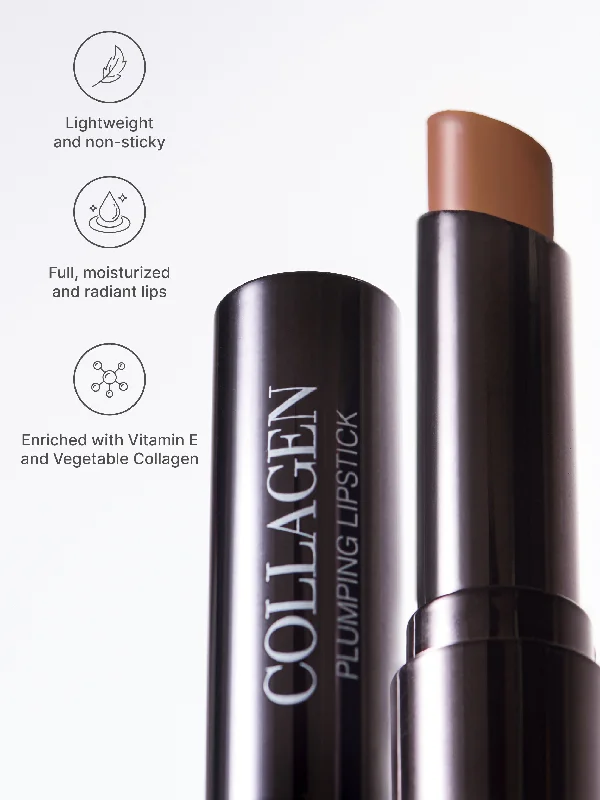 Studiowest Nude Brown Caramel Collagen Plumping Lipstick - 3 gm Women's Fashion Blazer